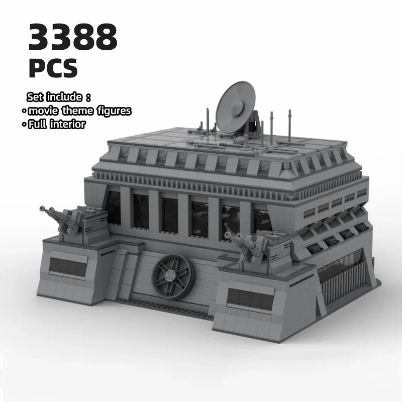 Star themes MOC Movie scene building blocks kit Imperial base brick set command model DIY headquarters toy for kids