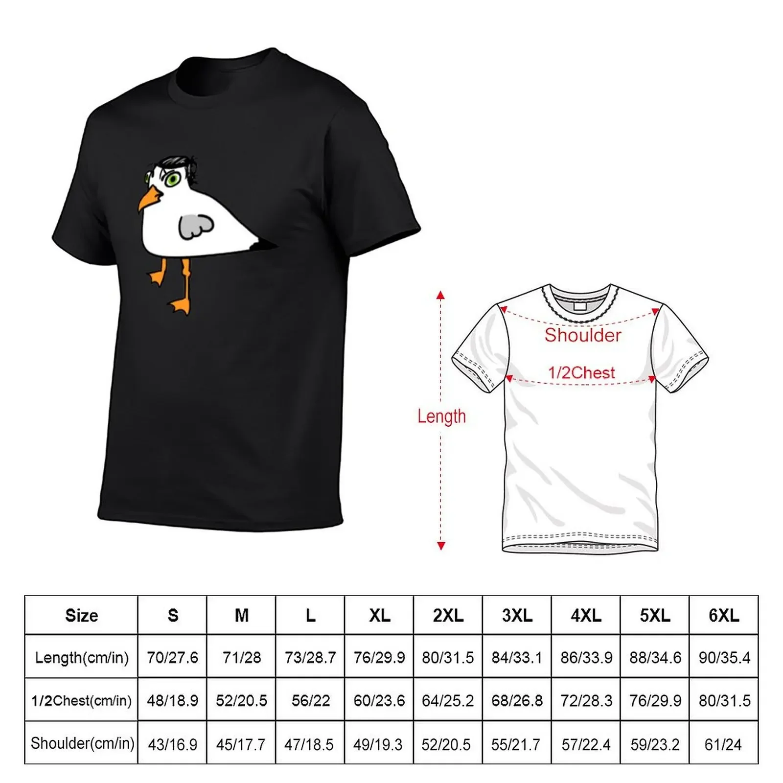 Eren Seagull T-Shirt cute clothes animal prinfor boys mens funny t shirts