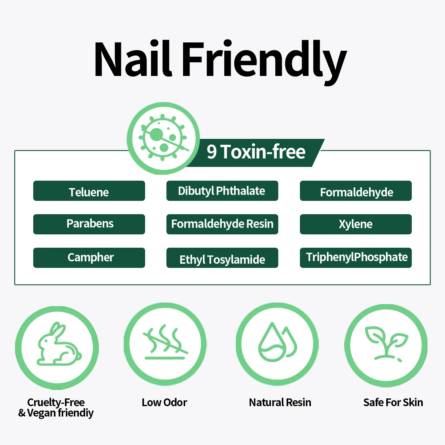 Nailpop HEMA/TPO-freier Water Drop Top Coat ohne Abwischen, 3D Stereo Bubble Effekt Gel-Lack, schnell formend, langanhaltend, einfach DIY, 1/2 Stück – Detail 4
