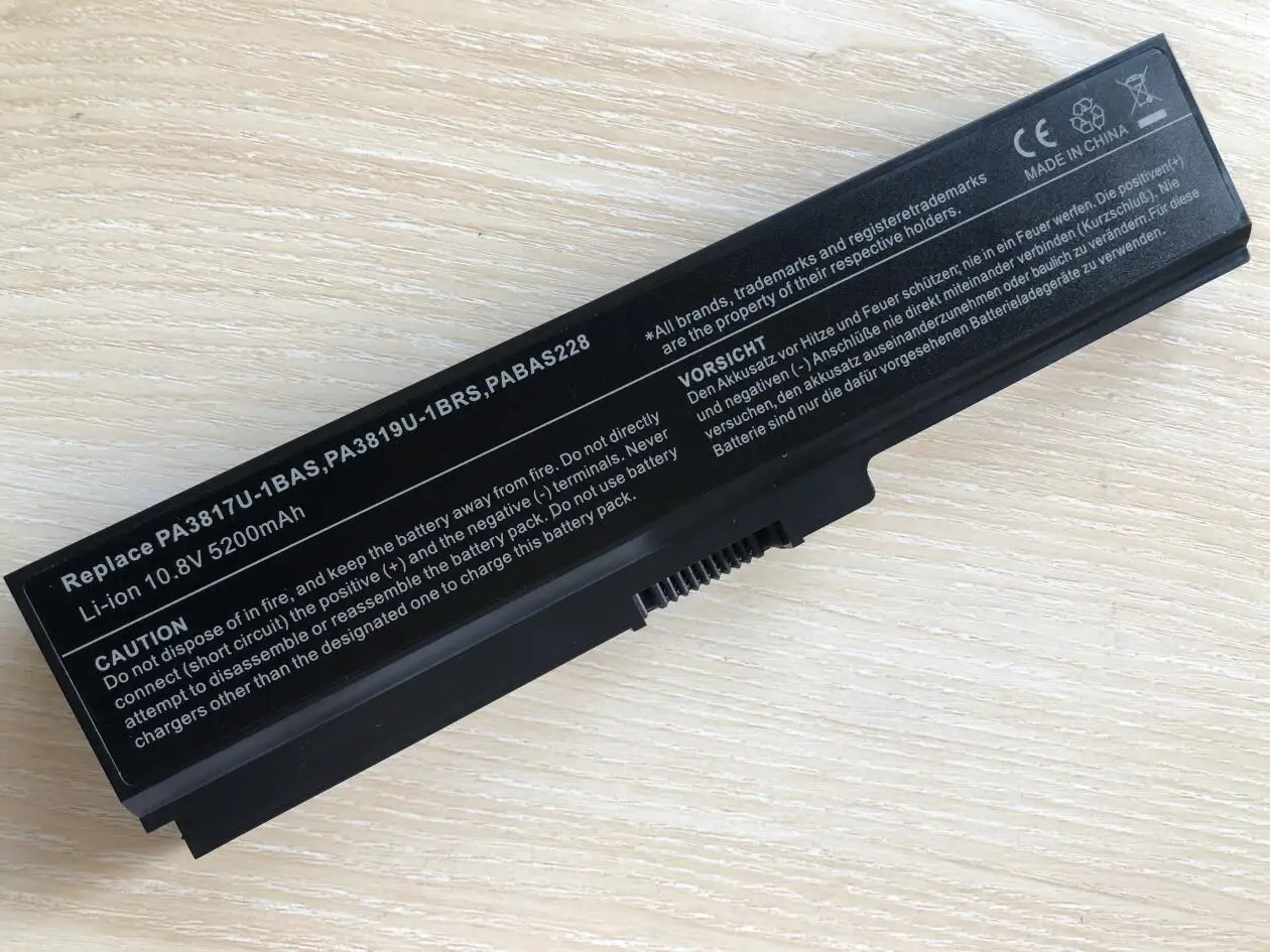 Laptop battery  For Toshiba Satellite P740 P740D P745 P745D P750 P750D P755 P755D P770 P770D P775 P775D  PA3817 PA3817U-1BRS