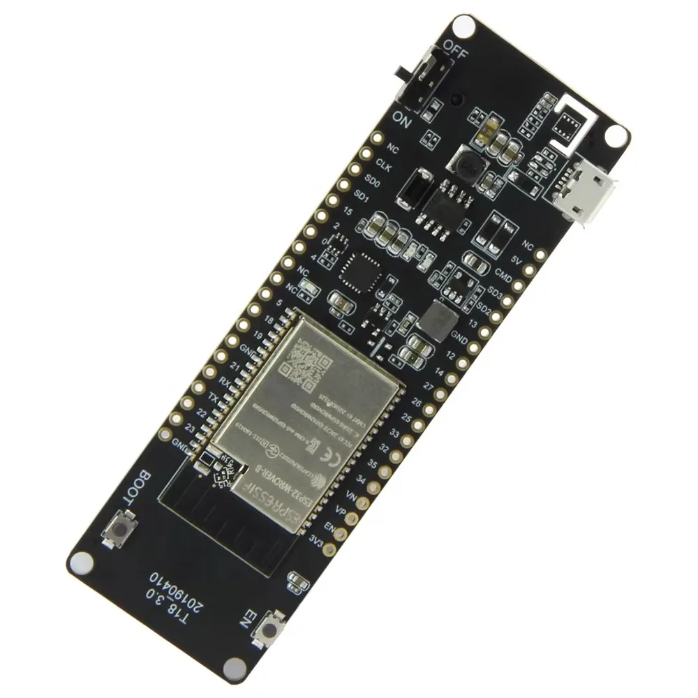 TTGO T-Energy ESP32 Modulo WiFi PSRAM da 8 MByte Batteria 18650 Scheda di sviluppo ESP32-WROVER-B