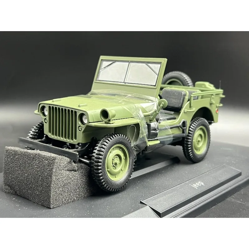 Diecast Norev 1/18 Scale Jeep 1942 Alloy Car Model
