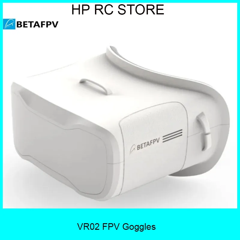 BETAFPV VR02 FPV ゴーグル - 4.3 インチ 800×480 HD LCD、初心者向け RC ドローン用