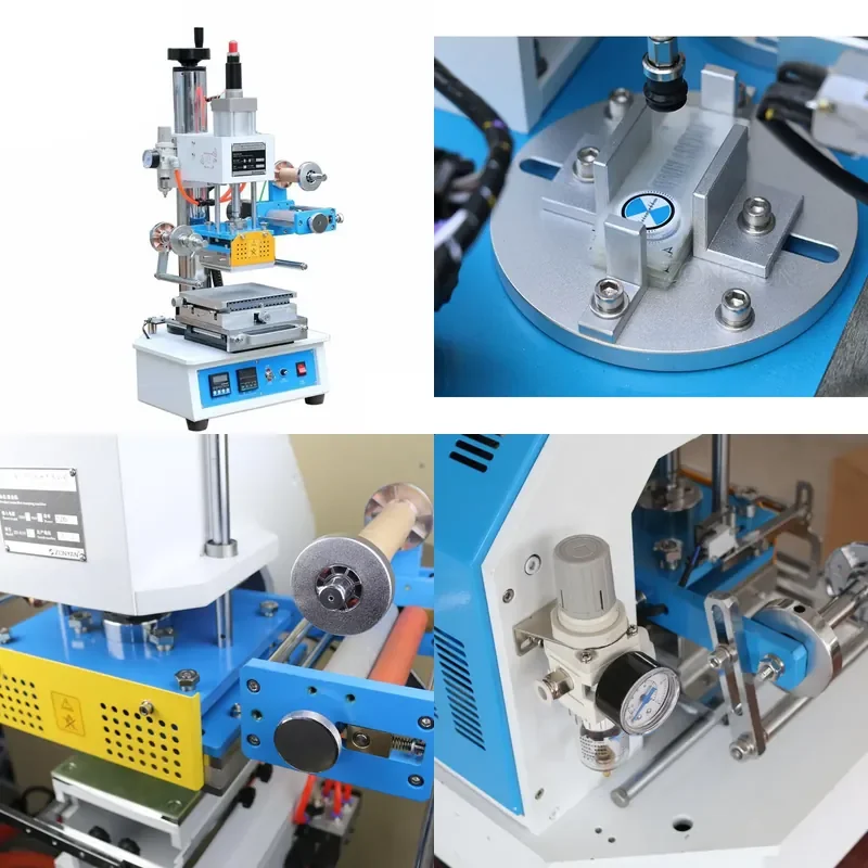 300W Semi Automatic Hot Stamping Machine for Leather