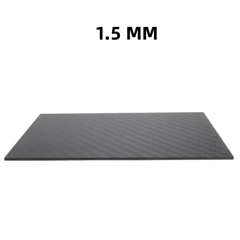 

1 PCS 125mm X 75mm Real Carbon Fiber Plate Panel 1.5mm Thickness Hard Composite Material for DIY Crafts And Projects