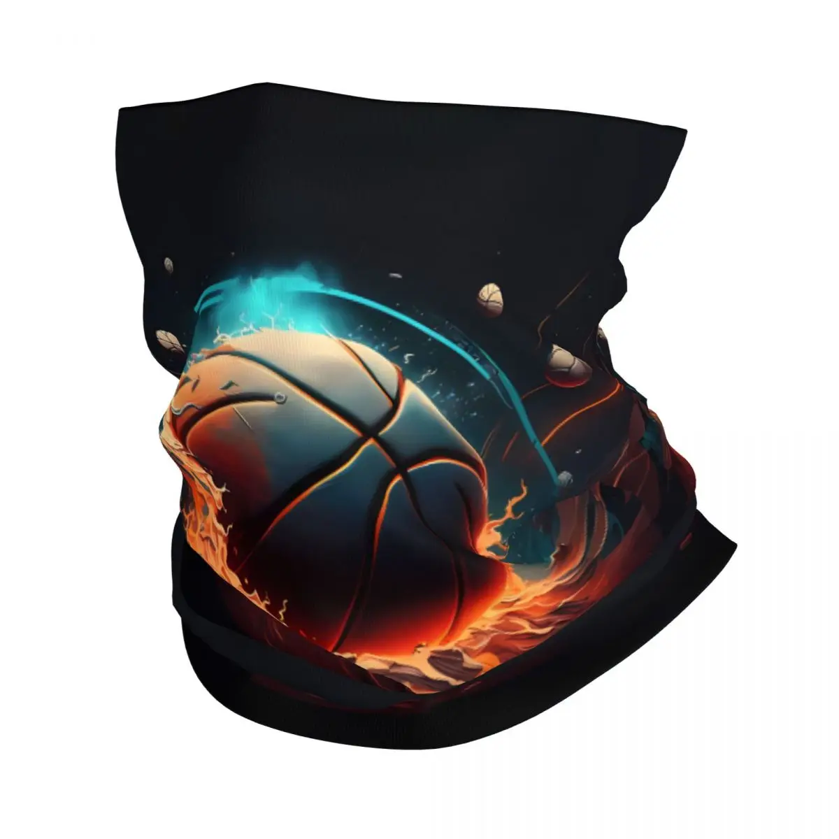 Basketball Scarf Neckerchief Neck Face Mask Polyester