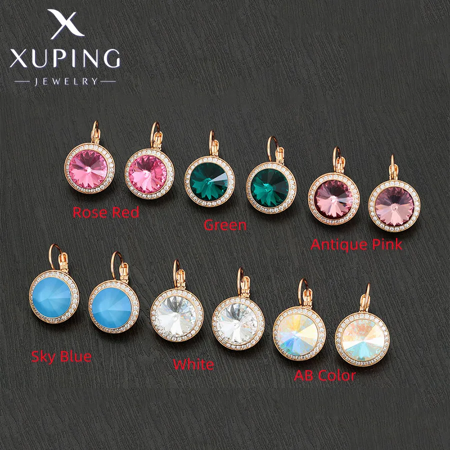 Xuping Jewelry Elegante moda vendita calda orecchino di cristallo per le donne regalo X 000449272