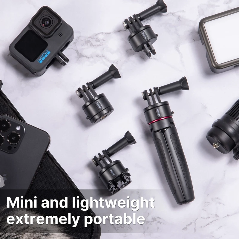Ulanzi Go Quick II Release System for GoPro Hero 13 12 11 for Insta360 for DJI Osmo Action Mount Base Tripod Accessory