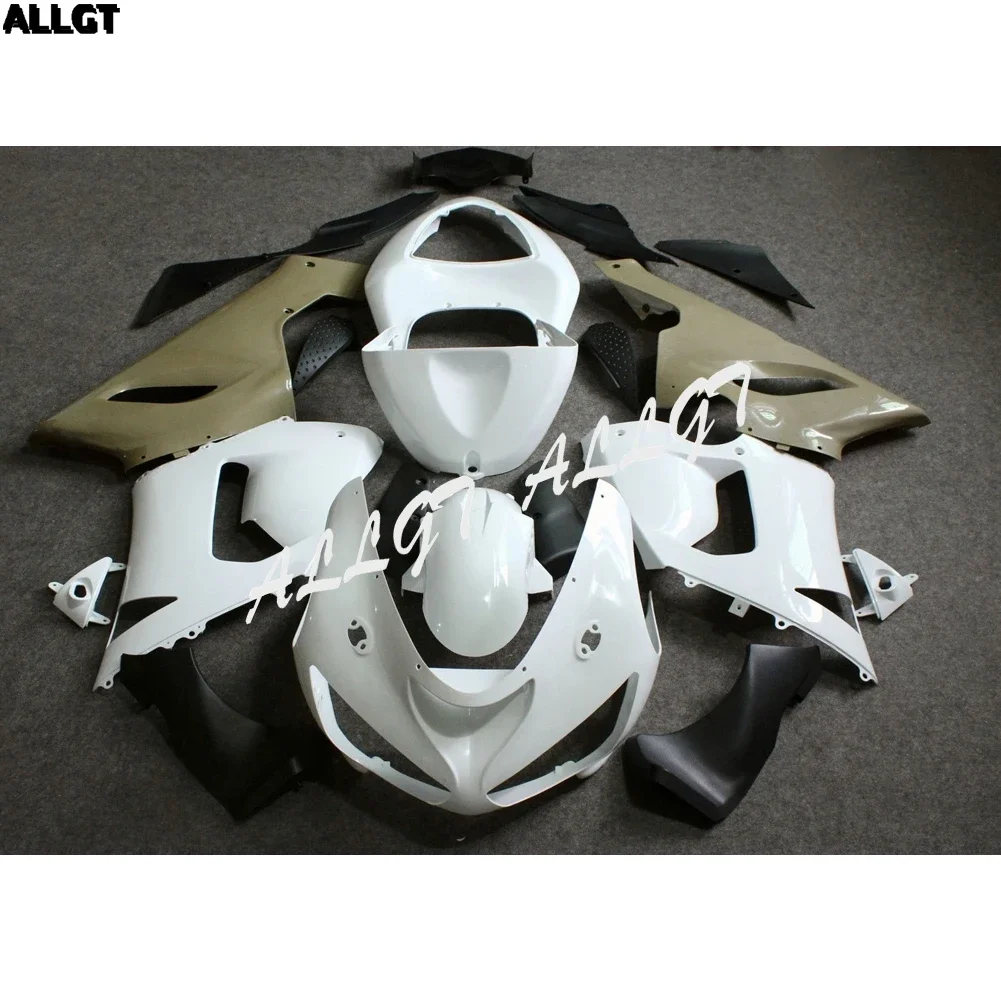 ABS Unpainted Drilled Fairing Kit BodyWork for KAWASAKI NINJA 636 ZX6R 2005-2006