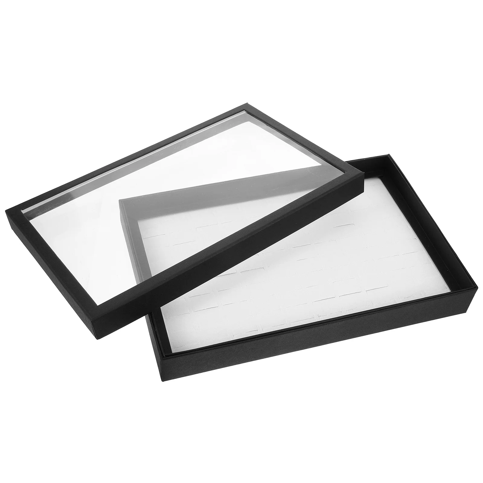 

Jewelry Display 1 Drawer Ring ganizer Tray Storage Solution Ring Holders For Jewelry for Women Earring Holder Showcase