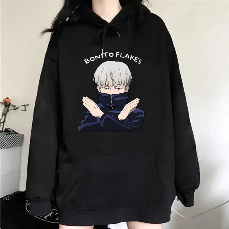 New Fashion Unisex Anime Inumaki Toge Printed Hoodies Men Women Casual Long Sleeve Hoodie Pullovers Teens Outdoor Sweatshirts