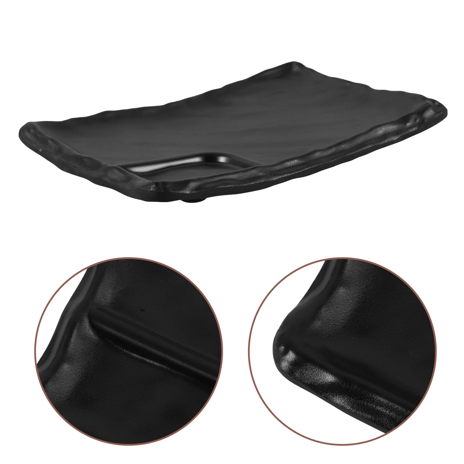 

Многосекционная японская тарелка для соуса, сервировочная тарелка для суши, прямоугольная тарелка для закусок, художественный органайзер для приправ, вечерние использование