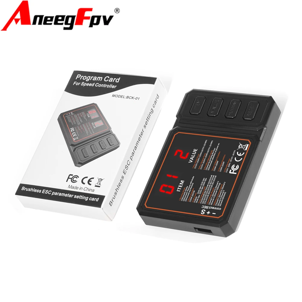 Programming Card 120A -25A ESCWaterproof for RC Car Crawler RC Car Program Card Motor Multiple Protection Convenient Dustproof