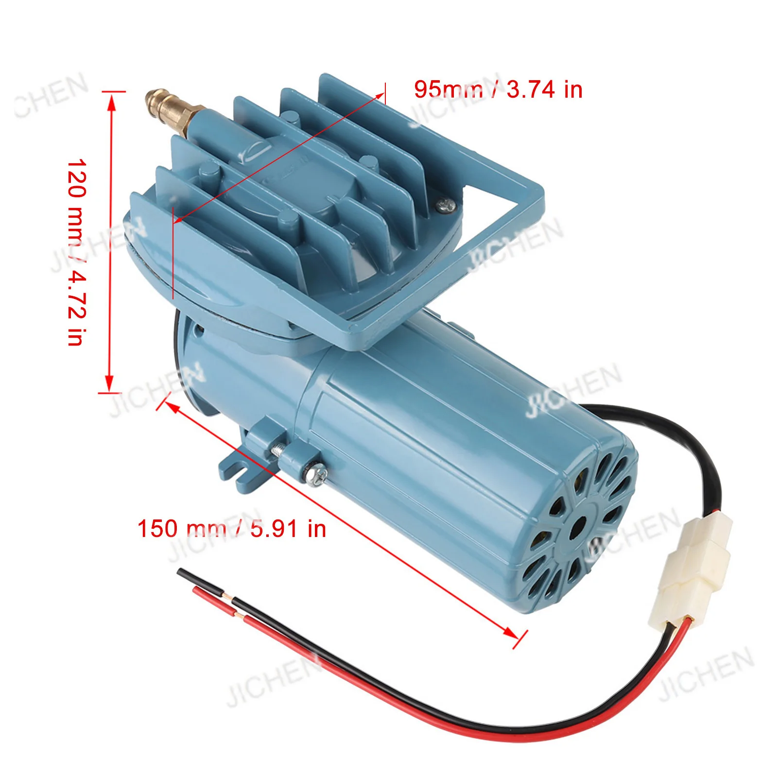 

Aquarium Air Pump DC 12V 35W Air Pump Aerator for Fish Pond Aquaculture Aquarium Accessory Tool Fish Air Pump Fish