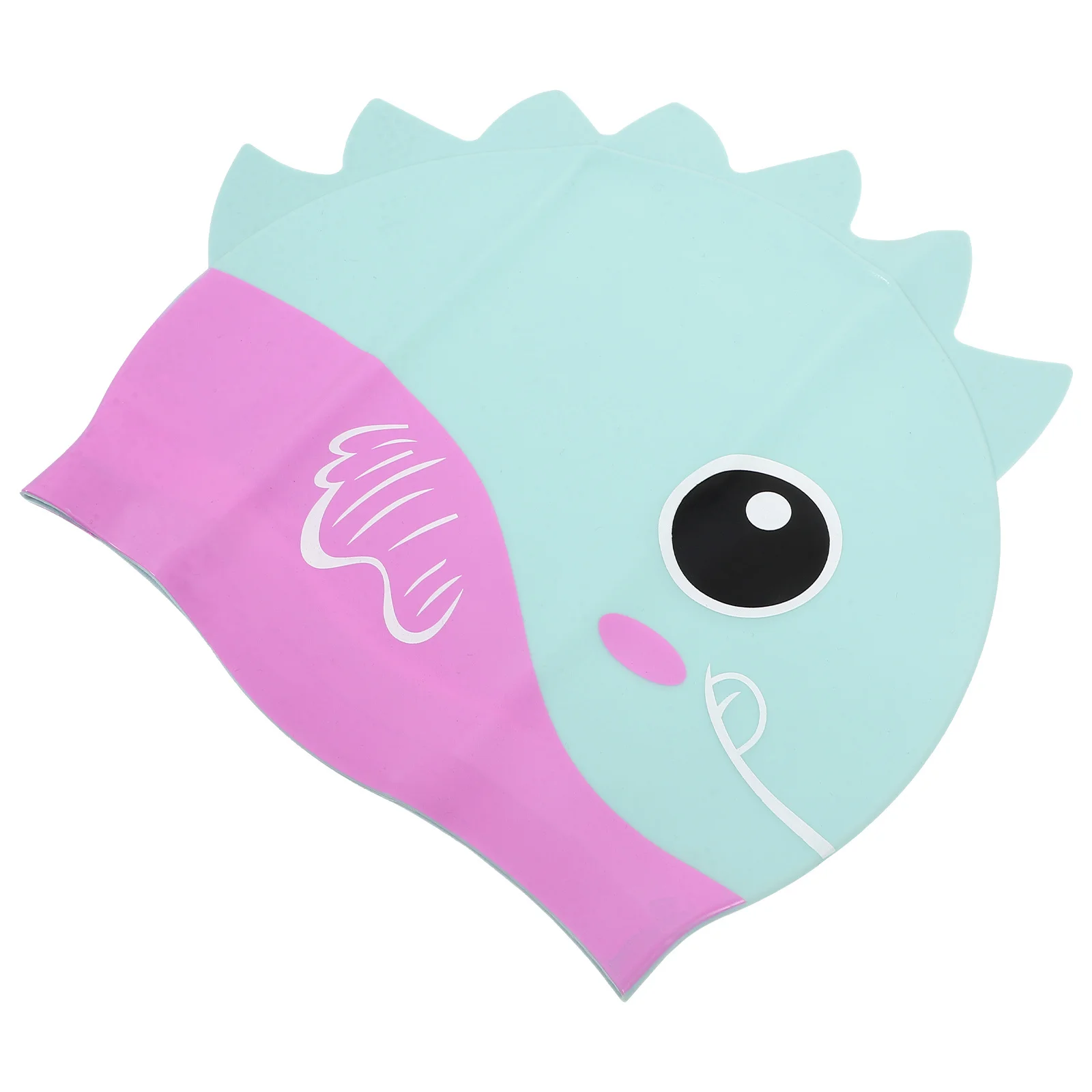 

Waterproof Silicone Swim Cap Flexible Swimming Hat Hair Guard Reusable Lightweight Comfortable Swim Cap for Adults Kids Swimming