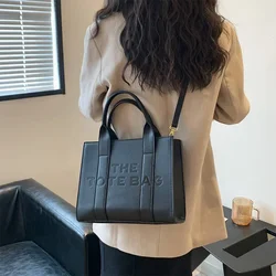 Leather Tote Bag Fashion Hangbags Designers Letters Shoulder Crossbody Bags Luxury Big Shopper Women Street Bag Shopper