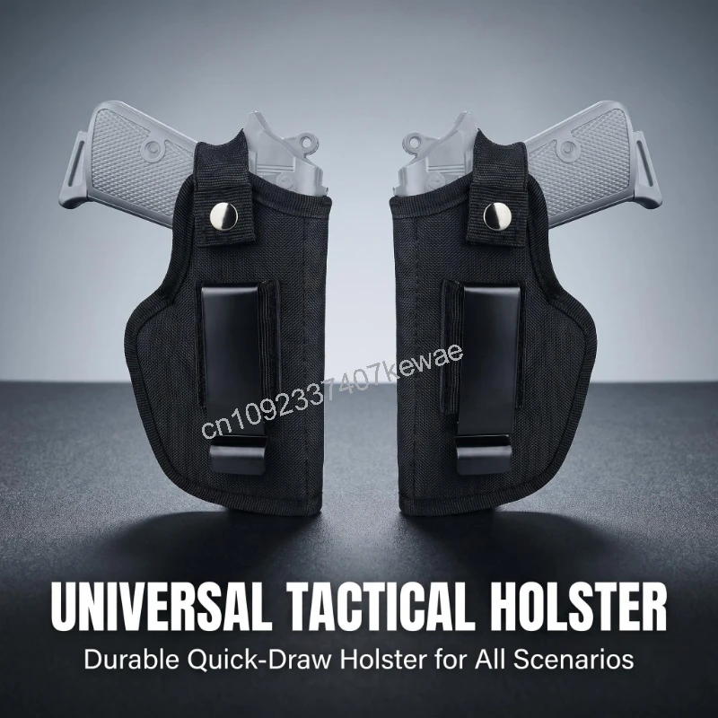 Étui tactique pour arme à feu, étui dissimulé pour pistolet G17 G19 M9, universel pour droitier et gaucher, étui de ceinture, pochette de chasse
