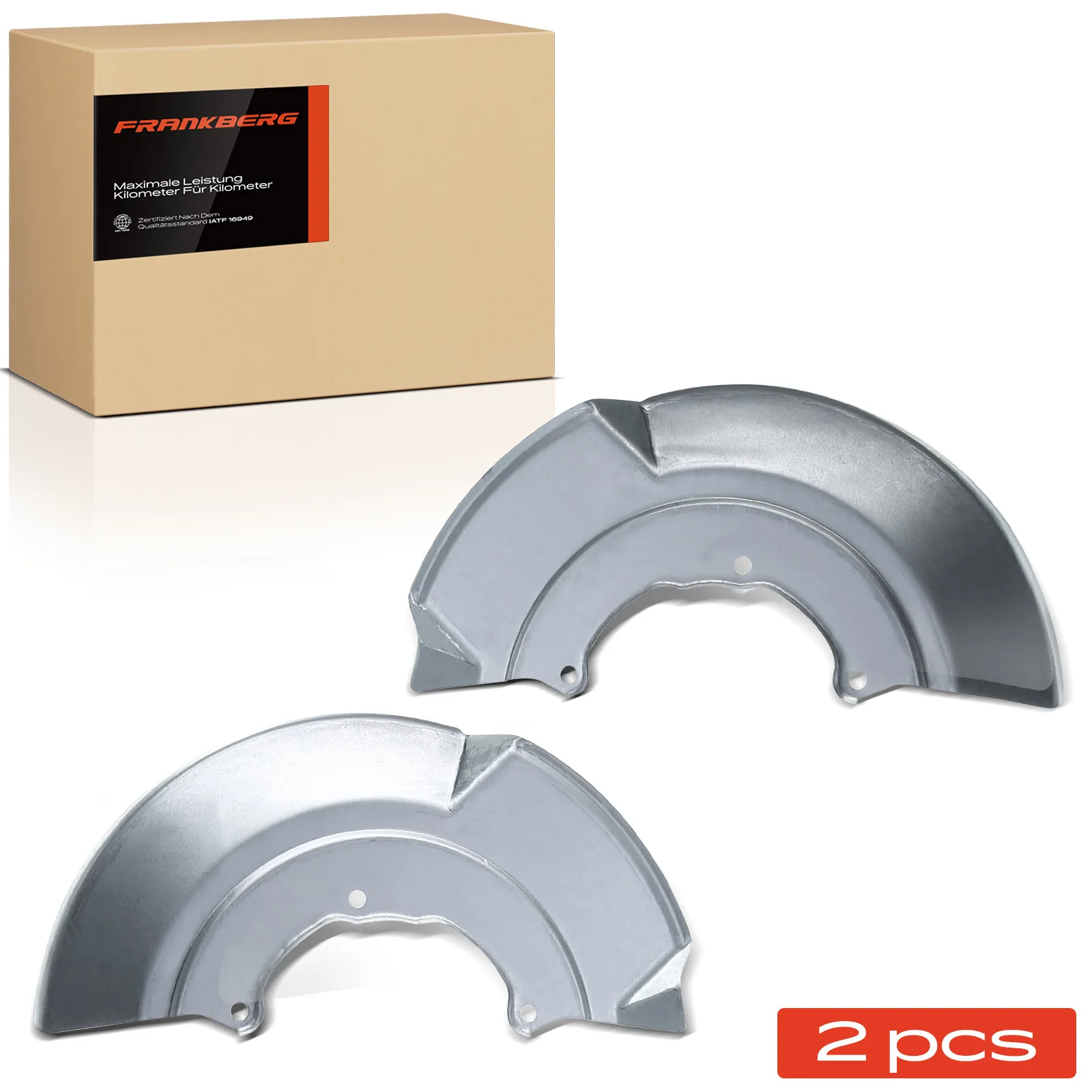 Frankberg 2x Anker plaatwerk Remschijf Vooras Voor VW Transporter Bus T4 Box 1990-2003 7D0407343A 7D0407343A