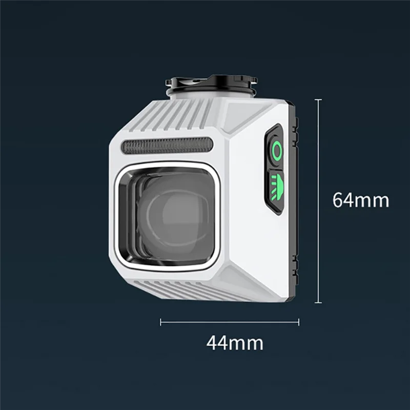 ONGE USB oplaadbare fietskoplamp LED-zaklamp voor mountainbike E-bike nachtfietslamp