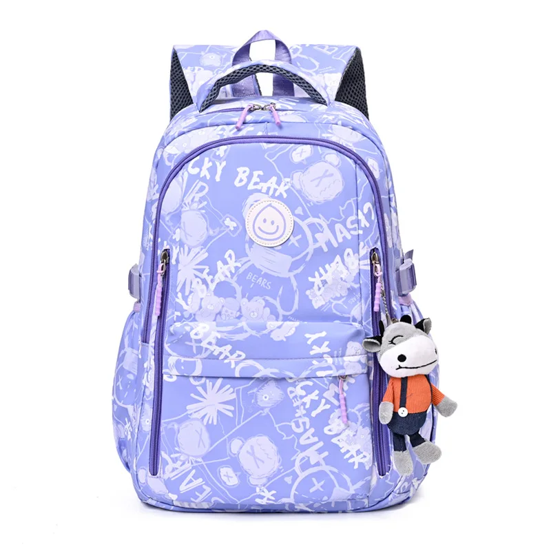 

Kawaii School Backpack for Girls School Bags Book Bag Waterproof Teens College Student Large Travel Shoulder Bag Mochilas