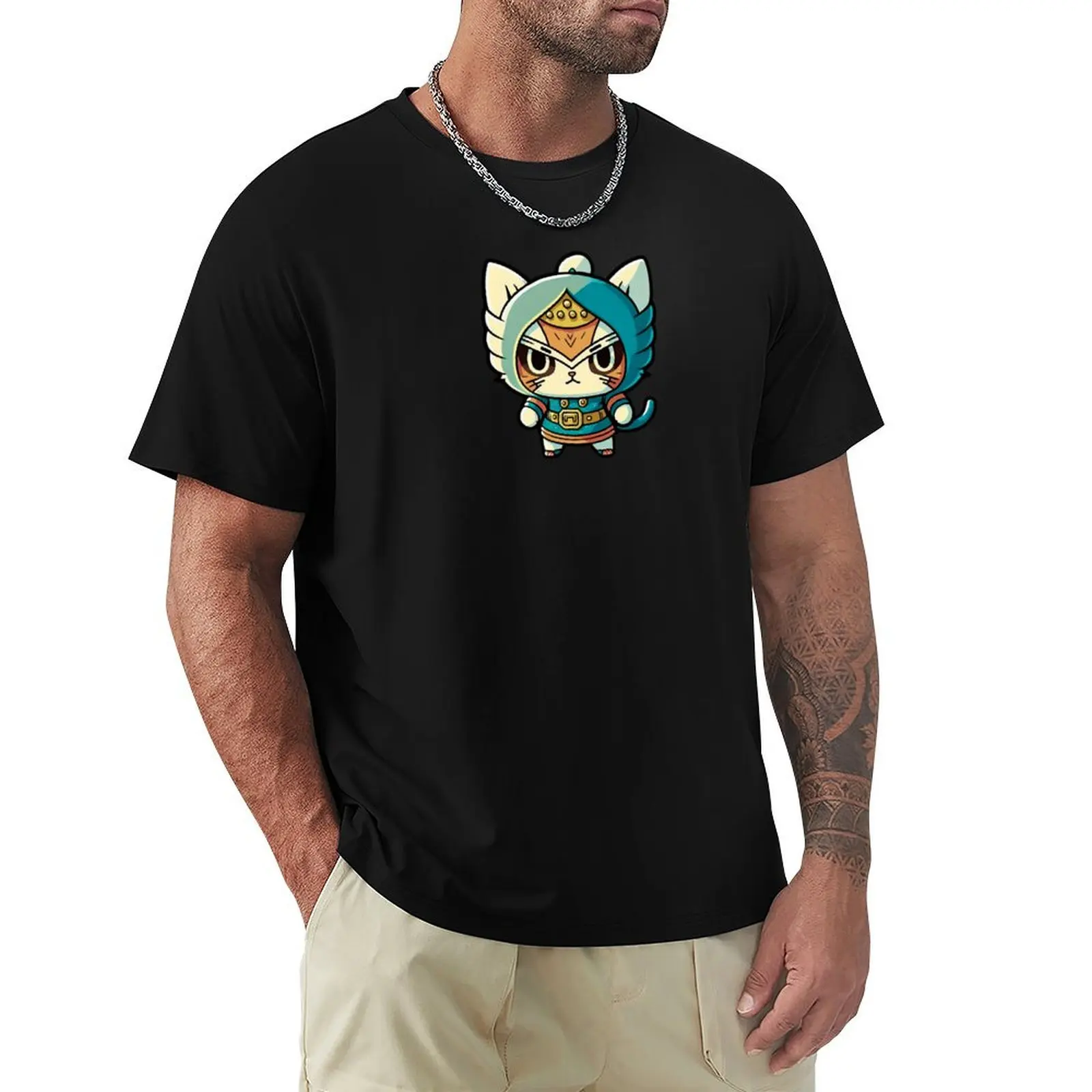 Camiseta Lucha Libre Cats, Gatos de Lucha Libre Mexicanos, Gatos Anime, Gatos Kawaii, Chibi Lucha Libre 63 La Manta
