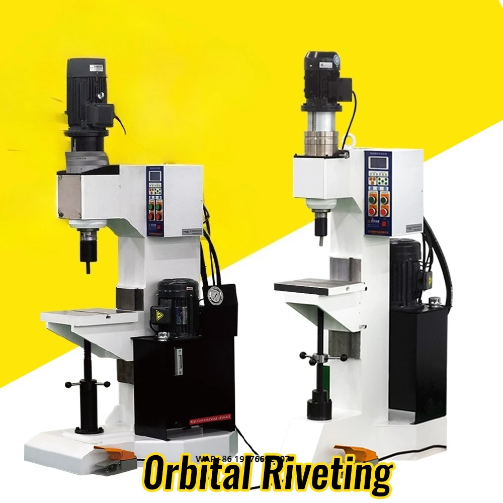 Hydraulic Spin Orbital Riveter Pneumatic Automatic Feeding Pneumatic Orbital Riveting Machine  Tool