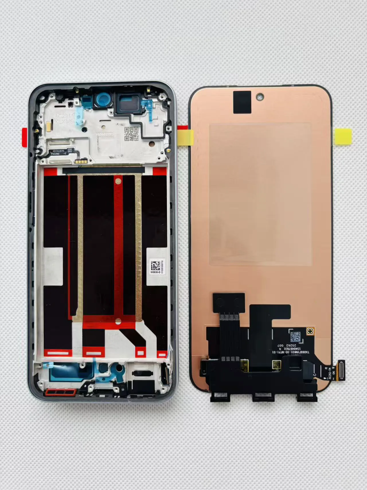 Nowy AMOLED 6.57' do Oppo Reno14 F 5G CPH2743 Reno14 Pro 5G CPH2739 Reno14 Wyświetlacz LCD Ekran Dotykowy Digitizer Zespół — zdjęcie produktu 7