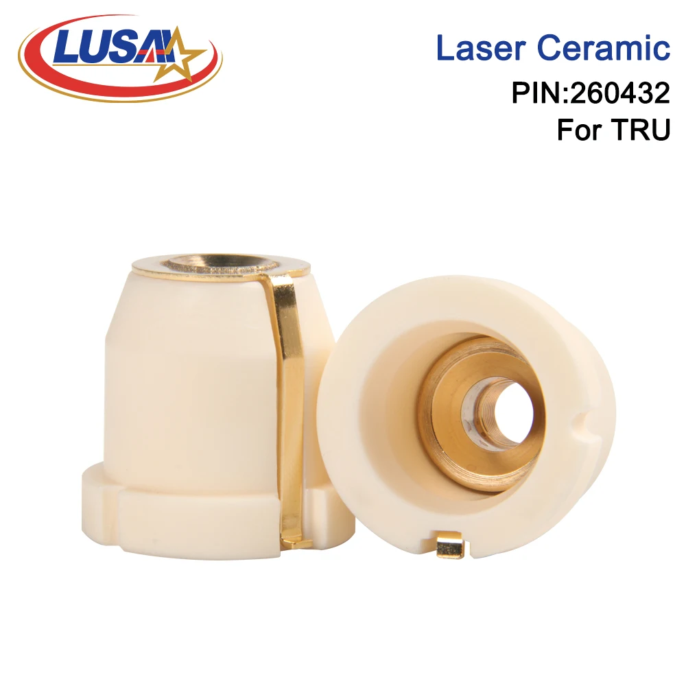 Imagem -06 - Lusai Tru Fibra Laser Suporte de Bico de Cerâmica p n 0260432 260432 D31.8h32 Máquina de Corte