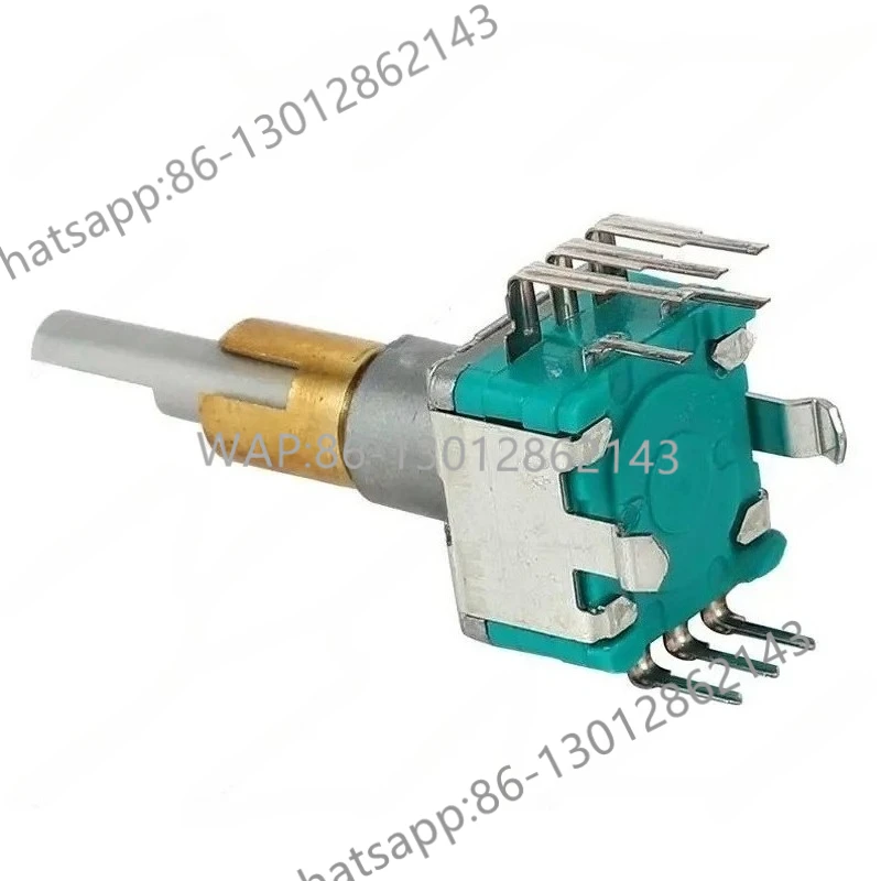 8X EC11EBB24C03 Dual Axis Encoder With Switch 30 Positioning Number 15 Pulse Point Handle 25Mm