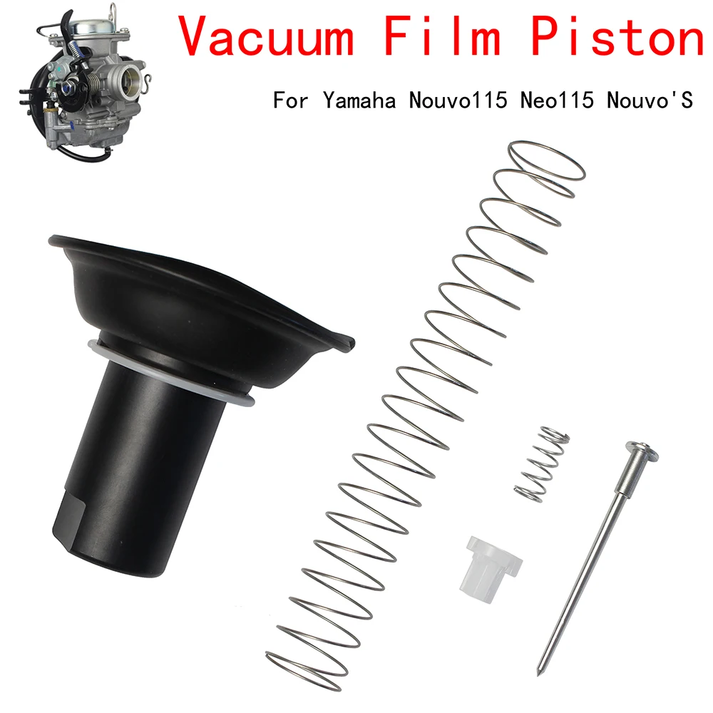 Carburetor Plunger Film Vacuum Needle For  Yamaha Nouvo Nouvo S Nouvos Nouvo'S Nouvo 115