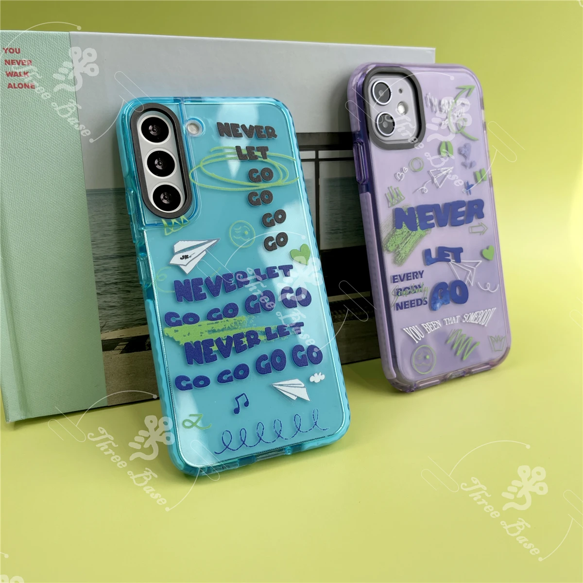 جراب هاتف JK Neve Let Go For Samsung galaxy S24 FE S25 ULTRA S23 Plus S22 S21 A36 A35 A56 A55 A54 A53 A16 A15 A06 A05 A24 A25