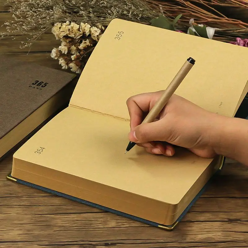 carnet-de-notes-retro-365-jours-agenda-planificateur-hebdomadaire-carnet-de-notes-vierge-192-feuilles-papier-epais