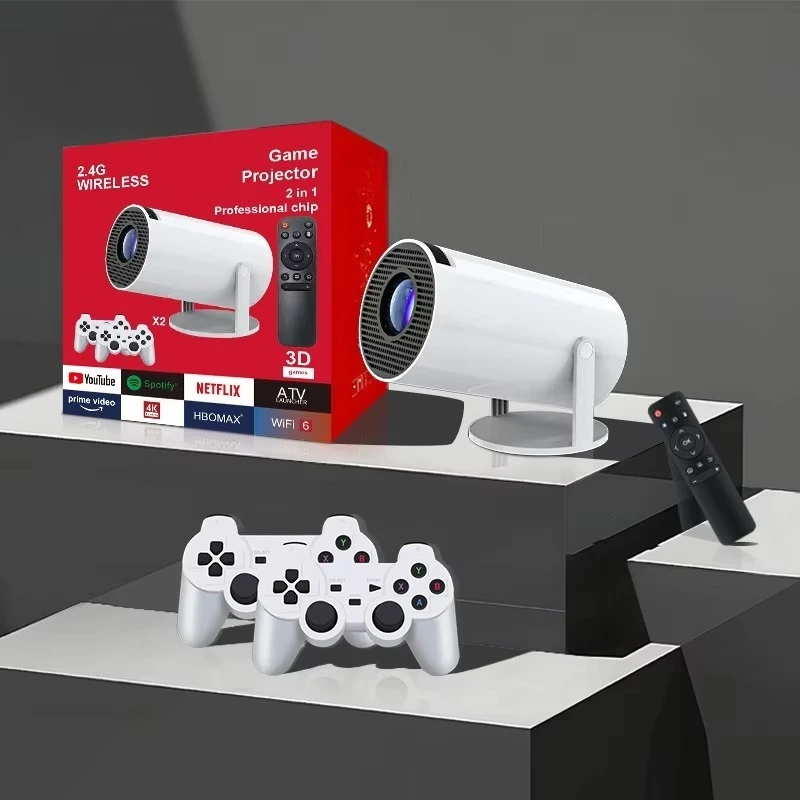 

New Game Projector 3d Wireless Wifi Blue-tooth Portable Projector Video Game Console Game Projector for Home