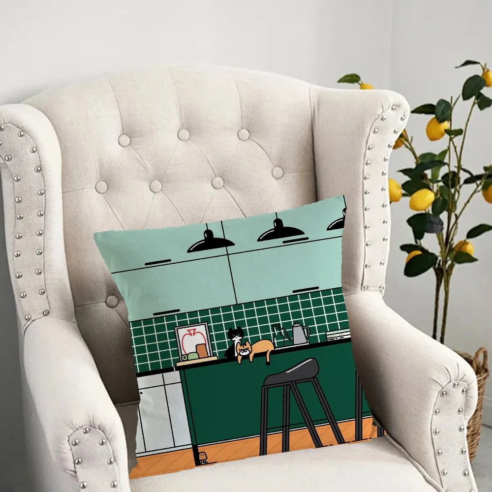 Декоративные наволочки для подушек, 45x45 50x50, 40x40