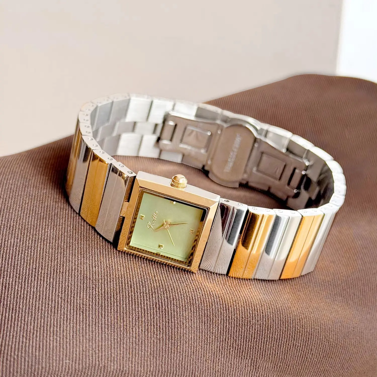 Square Quartz Women Watches Stainless Steel Bracelet Minimalist Vintage Elegant Ladies Dress Wristwatch Female Daily Gift