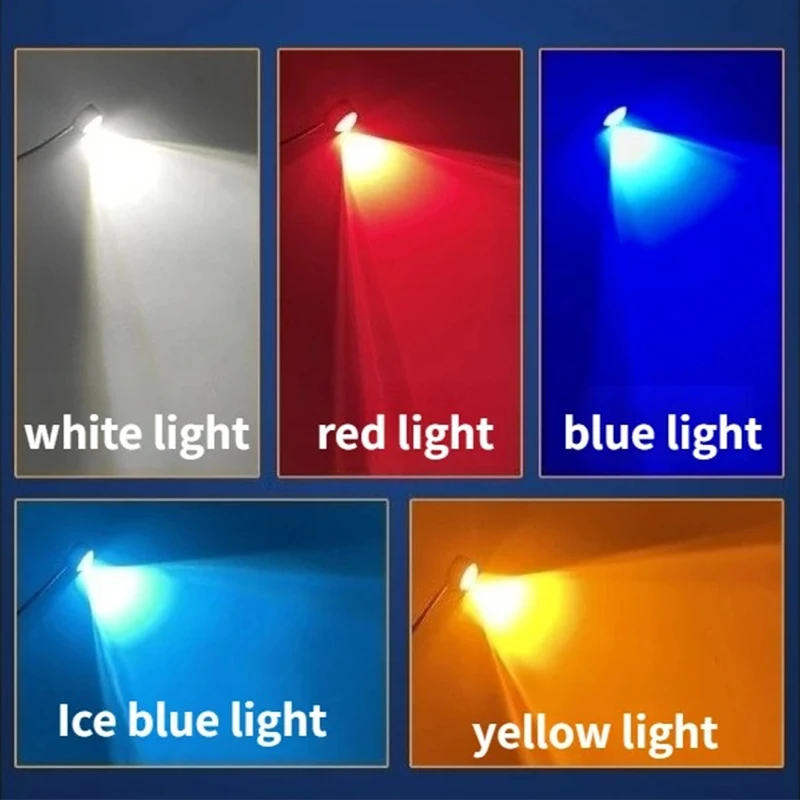Universal Modified Lighting Accessories For Yadea E-Scooter LED Eagle Eye Aircraft Flashing Ambient Warning Tail Pilot Lights