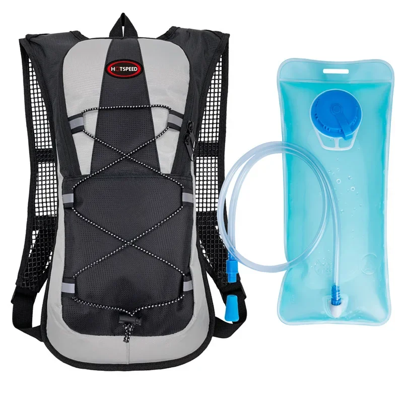 Brand backpack Water Bag Tank Backpack Hiking Motorcross Riding Backpack with 2L Water Bag Hydration Bladder skate bag