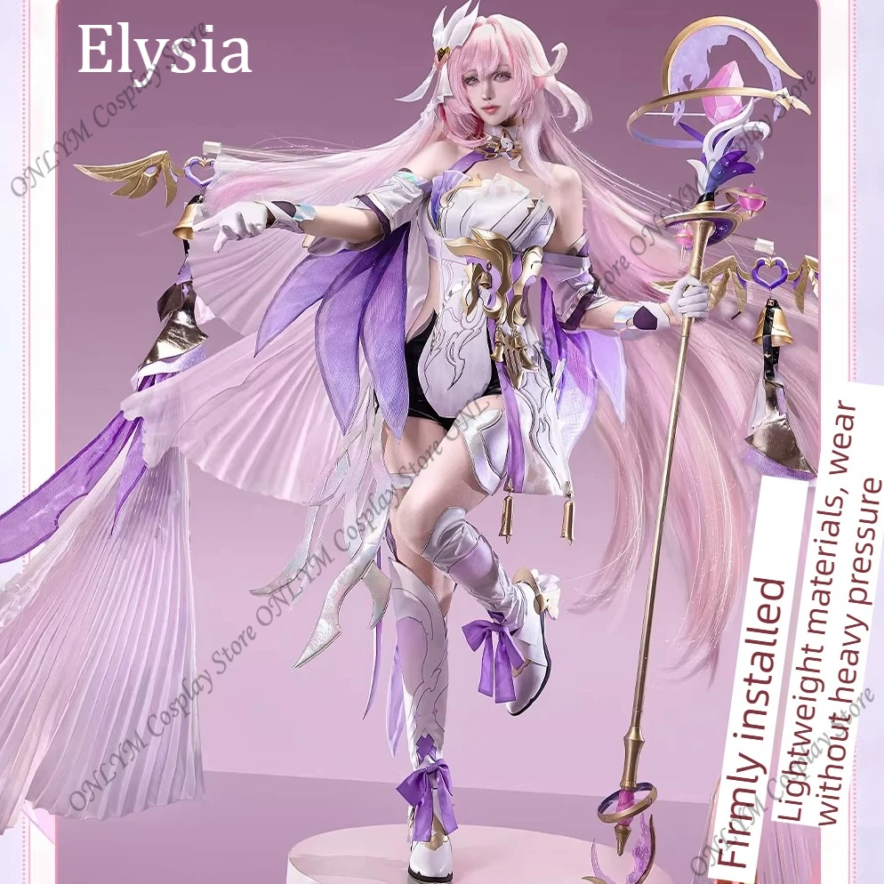 

Elysia Honkai Cosplay Honkai Impact 3 Elysia Cosplay Costume Game Cosplay Gorgeous Set Halloween Costume Role Play Uniform Women