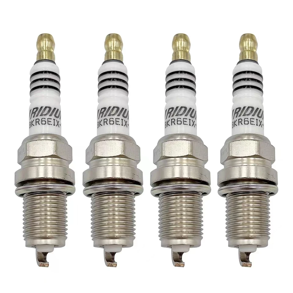 

4pcs Car Iridium Power Spark Plugs BKR6EIX11 4272 fit for CHEVROLET TOYOTA MITSUBISHI LEXUS FORD ACURA AUDI Car Plug BKR6EIX-11