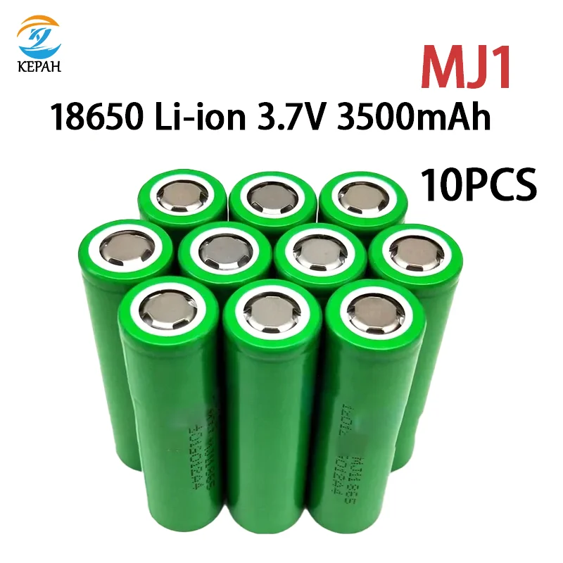 Batterie li-ion 18650 originale neuve batterie 18650 à courant élevé 3.7 V, 3500mah, 20a, batterie 18650 pour lampe de poche