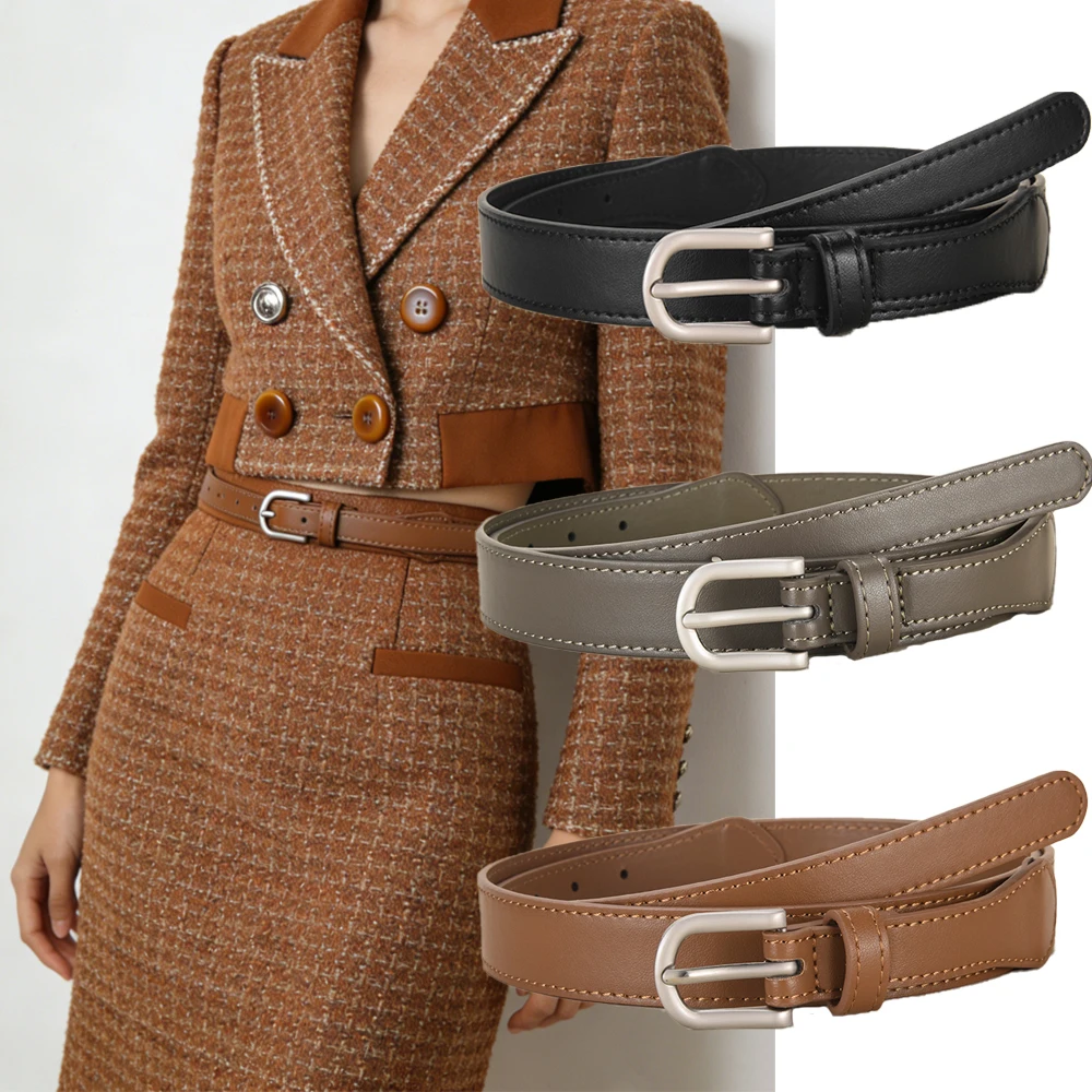 New Fashion Women's Casual Belt Simple Personalized Women's Dress Wide-leg Pants Belt High-quality Women's Clothing Accessories