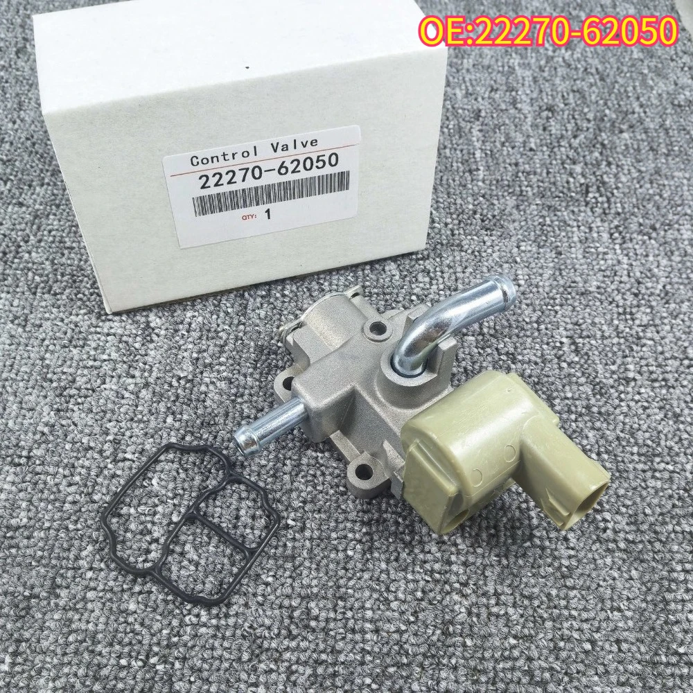 

High quality New For 22270-62050 Idle Air Control Valve IAC IACV Toyota Hilux 4Runner Tacoma Tundra Land Cruiser Prado T100 VZJ