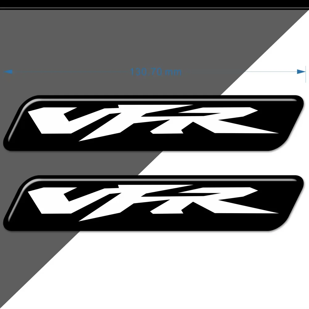 Pour Honda VFR 400 600 700 750 800 1200 X F VFR800 moto réservoir Pad gaz carburant huile Kit genou os de poisson protecteur autocollants décalcomanies