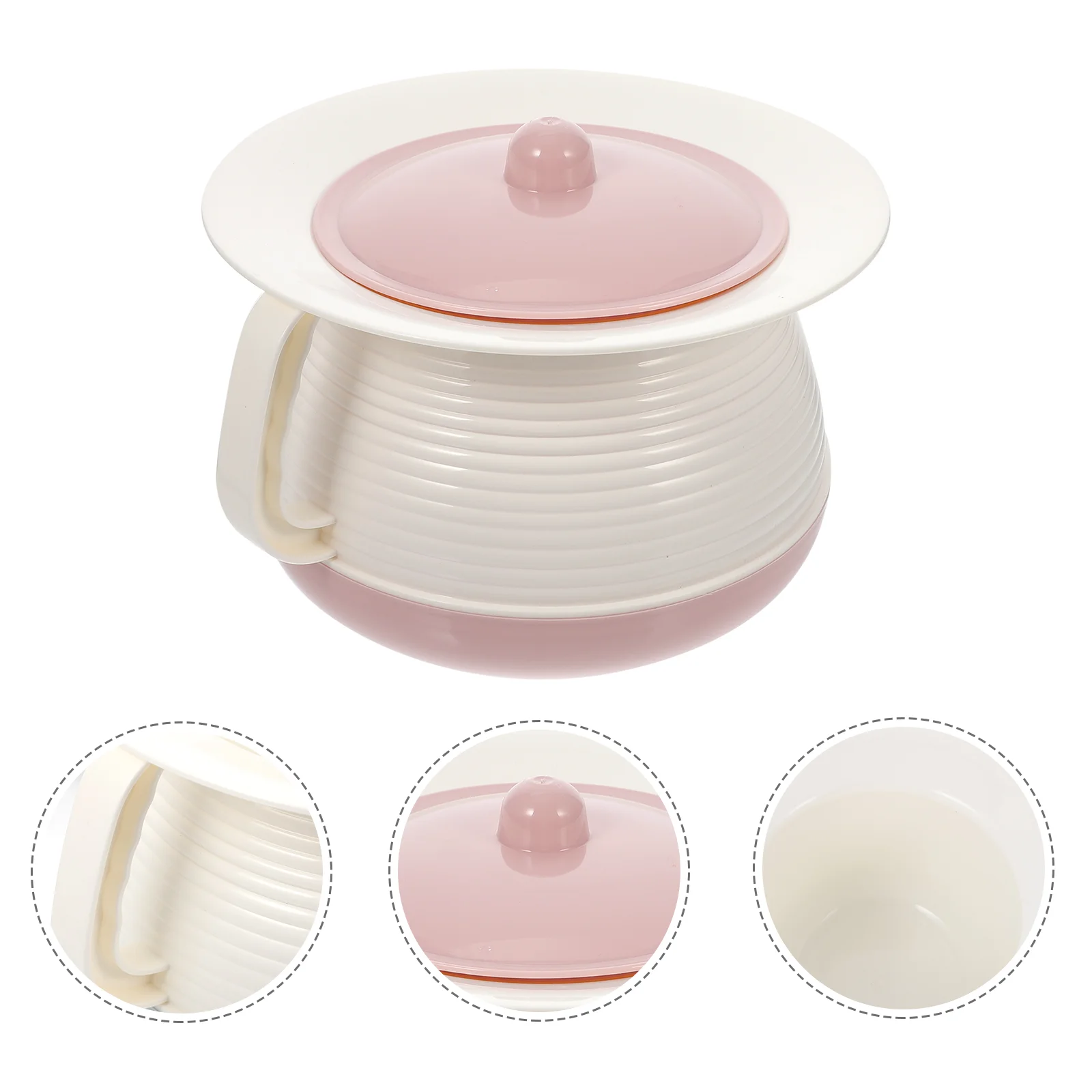 Spittoon Children's Potty Portable Plastic Urinal Household Chamber Aldult Urine with Lid Hand Man Elder Bucket