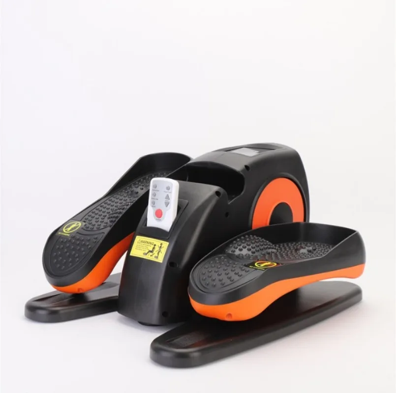 Electric elliptical machine for home fitness, small multifunctional silent mini space walking stepper