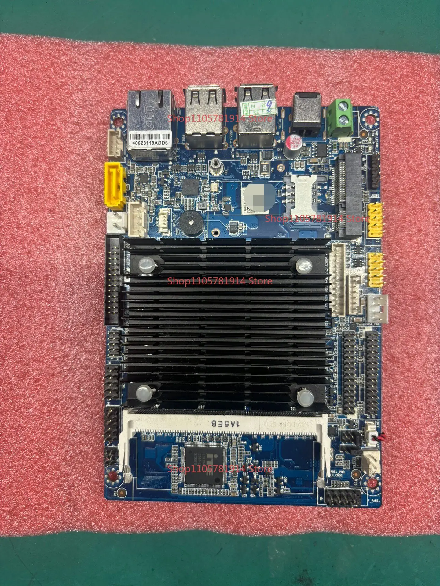 For GI-J1900D12-E2-S Cash Register Industrial Small Main Board, Double Edp Built-in Main Board