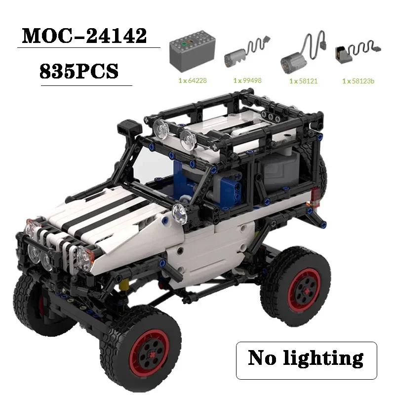 

Building Block MOC-24142 Racing Car Splicing Model 835PCS Adult and Child Puzzle Education Birthday Christmas Toy Ornaments
