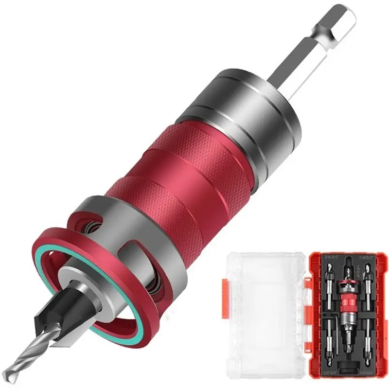 [newa76k-】-wood-and-plastic-drilling-with-depth-stop-for-semi-automatic-depth-adjustment-for-wood-metal-adjustable-drill