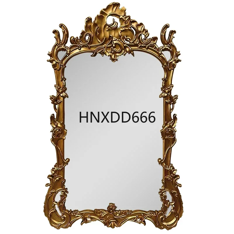 

Oversize Nordic Designer Mirrors Quality Gold Frame House Floor Wall Mirrors Bedroom Art Full Body Home Decorations