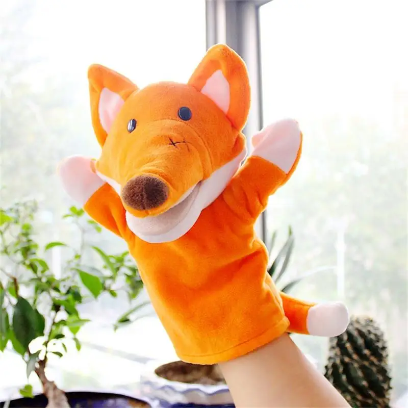 Soft Plush Toy Durable Animal Hand Finger Puppet Safe And Non-toxic Animal Fine Motor Skill Development Popular Innovative Trend